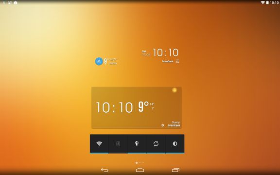transparent weather widget apps android 2