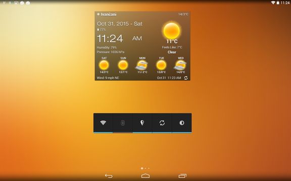 transparent weather widget apps android 3