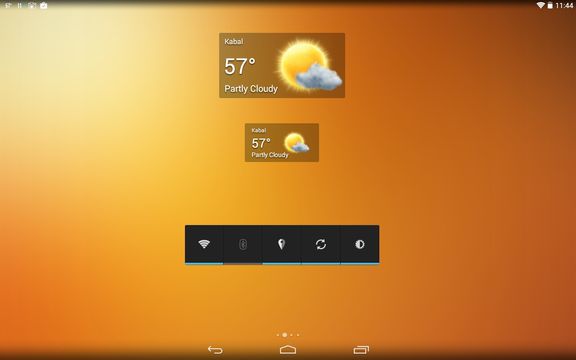 transparent weather widget apps android 4
