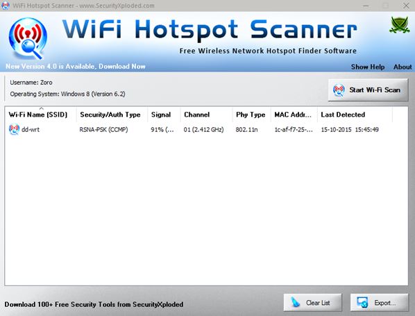 wifi hotspot scanner software windows 10 2