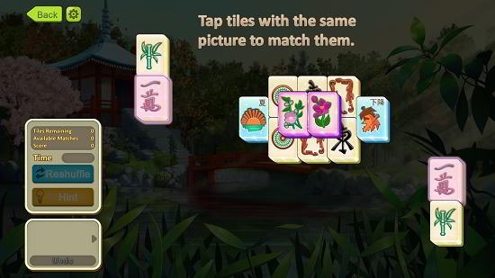 Simple Mahjong hints