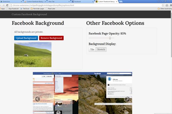 facebook background changer extensions chrome 3