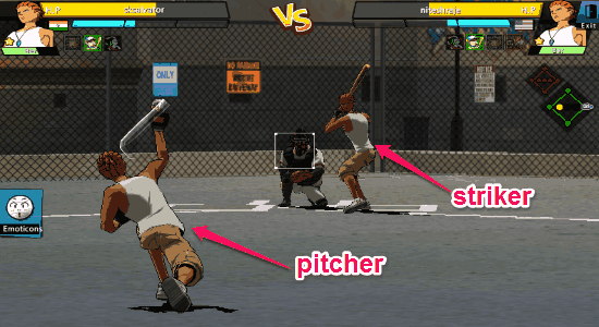 Grave display Gently 3D Baseball Game App For Android: Freestyle Baseball 2