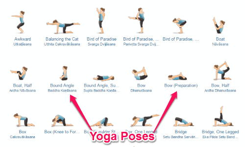 Different Yoga Poses Stock Illustration - Download Image Now - Activity,  Adult, Backgrounds - iStock