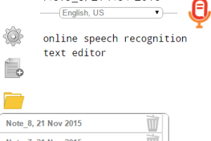 online speech recognition application