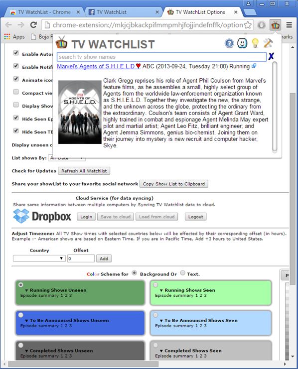 tv guide extensions google chrome 1
