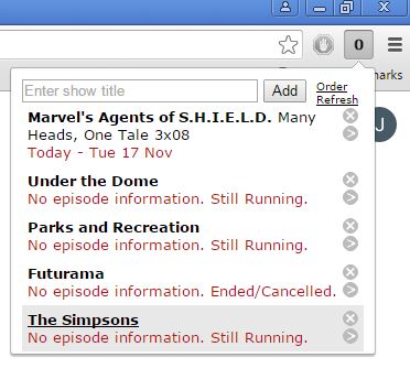 tv guide extensions google chrome 2