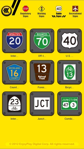 us road sign learning apps android 2