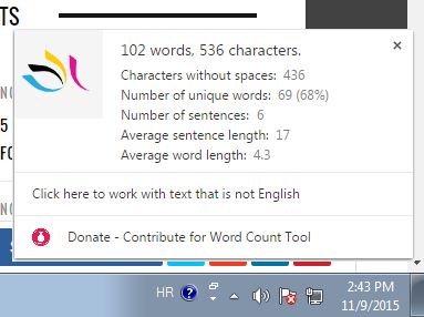 word counter extensions chrome 2