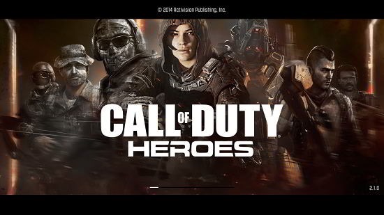 Call Of Duty Heroes Main Screen
