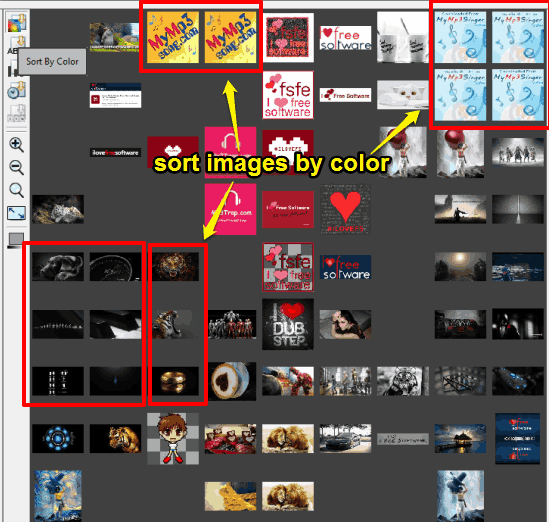 ImageSorter- sort images by color