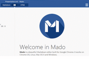 Mado- free Markdown editor Chrome app