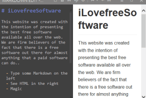 Markdown Edit- Free Markdown Editor Software