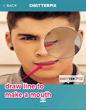 draw mouth