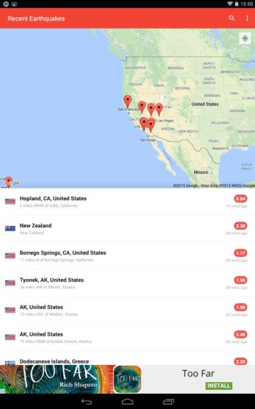 earthquake alert apps android 3