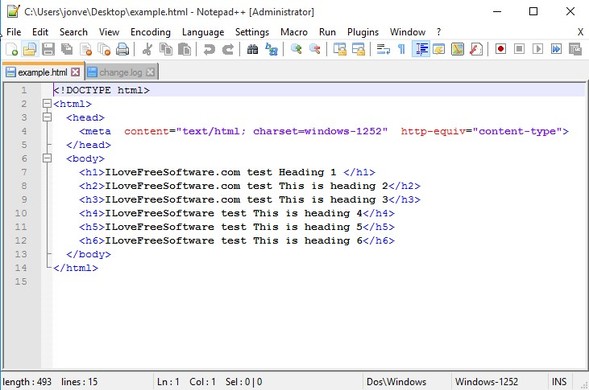 html editor software windows 10 5