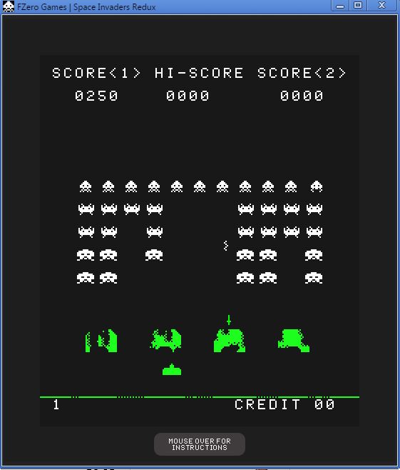 space invader games chrome 2