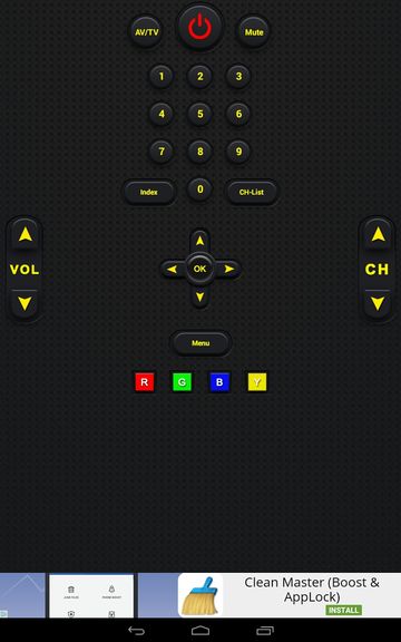 tv remote control apps android 2
