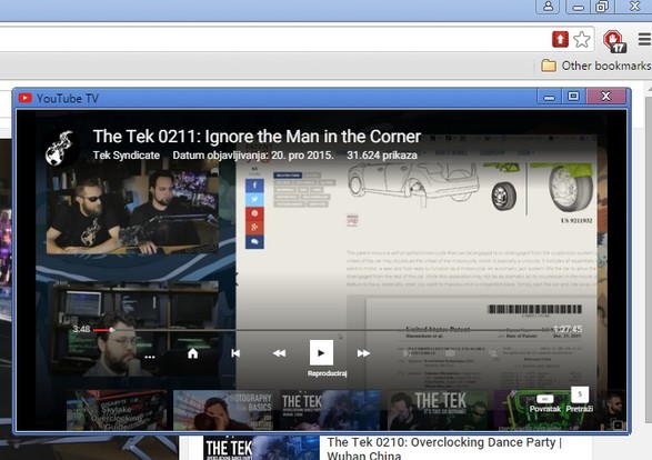 youtube video pop up extensions chrome 2
