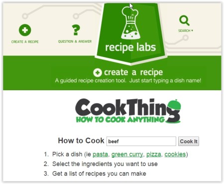 find recipes by ingredients