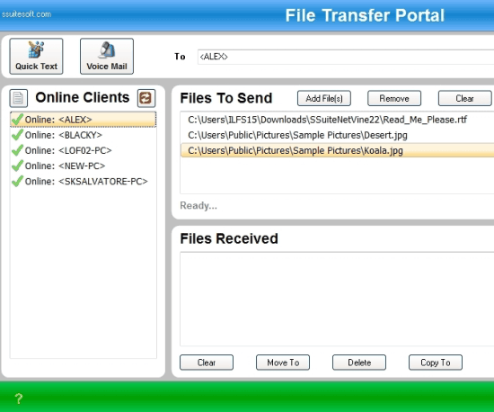 Files Transfer