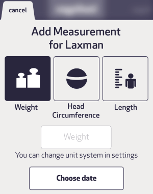 add measurement