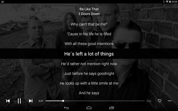 alternative music player apps android 1