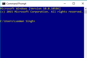 change Command Prompt color in Windows 10