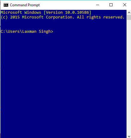 change color of Command Prompt in Windows 10