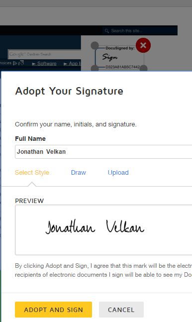 digital signature extensions chrome 1