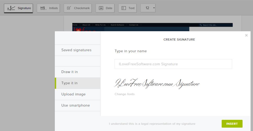 digital signature extensions chrome 4