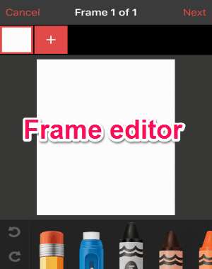 frame editor