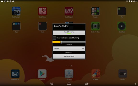 gesture music player apps android 2