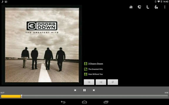 minimalistic music player apps android 3