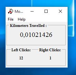 mouse distance tracker software windows 10 5
