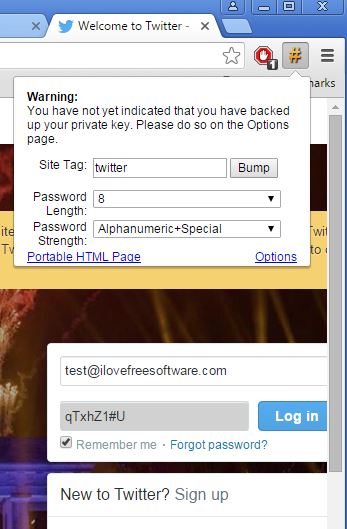 password hasher extensions chrome 1