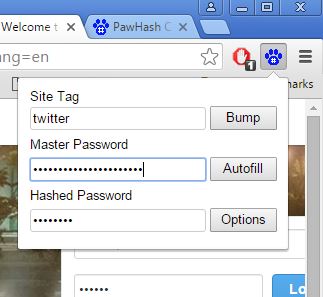 password hasher extensions chrome 3