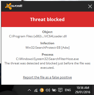 threat blocked