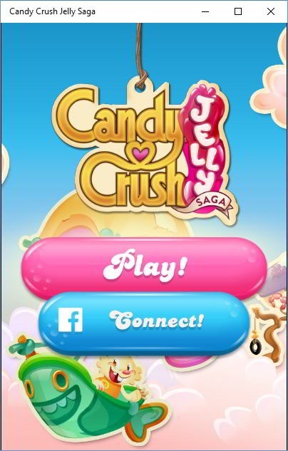 Candy Crush jelly saga main menu