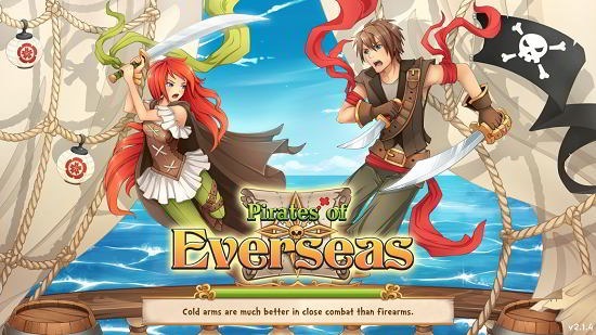 Pirates of Everseas main screen