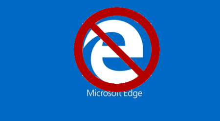 block Microsoft Edge in Windows 10