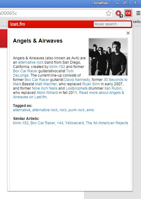 lastfm extensions chrome 3