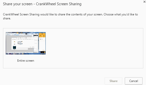 free online screen sharing service