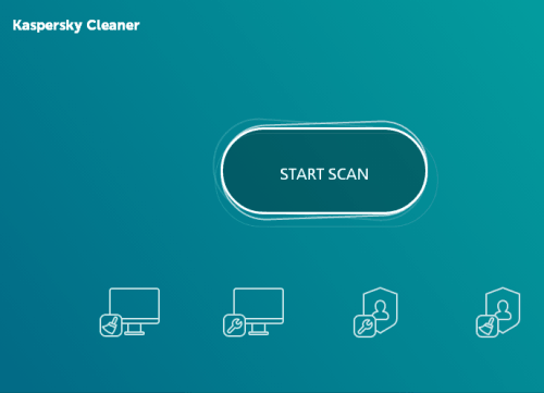 start one-click scan