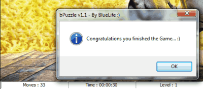 Bpuzzle-End Of Game