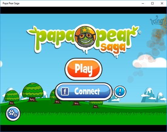 Papa Pear Saga main screen