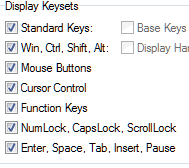 QiPress- Key options