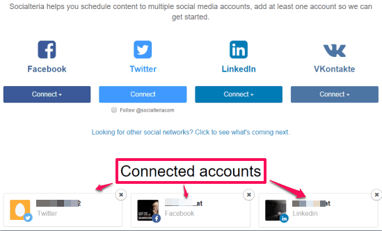 connect accounts