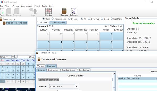 day planner software windows 10 2