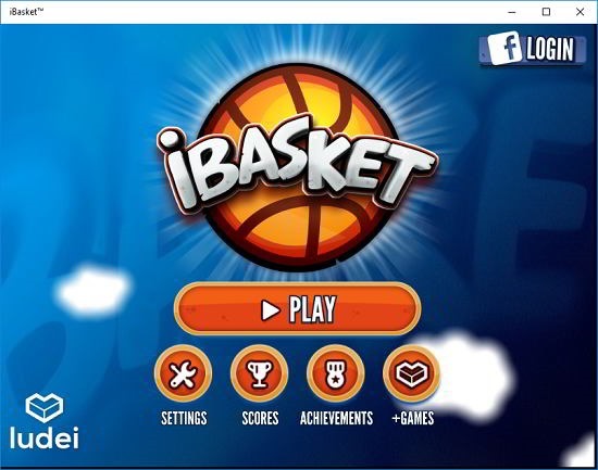 iBasket main menu